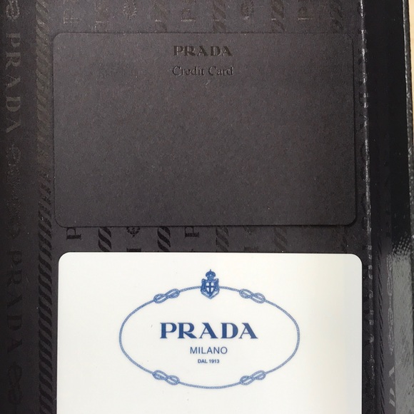 White rhinestones Prada wallet - Picture 6 of 6